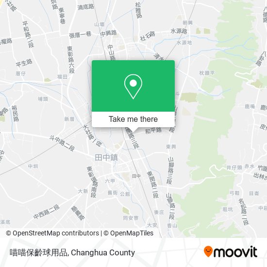 喵喵保齡球用品 map