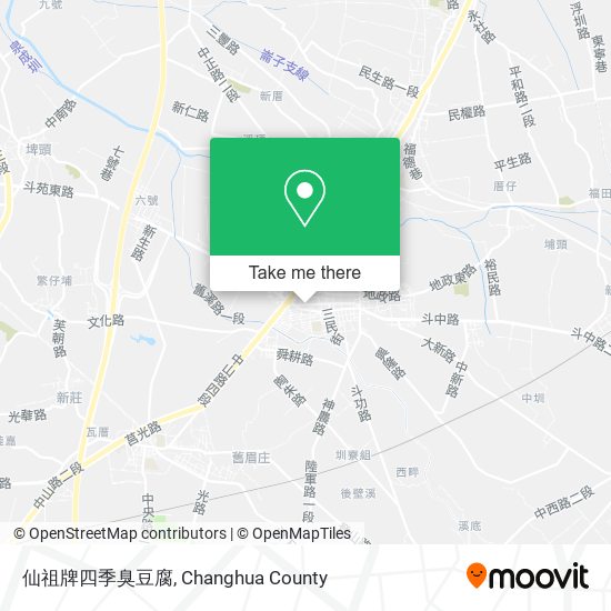 仙祖牌四季臭豆腐 map