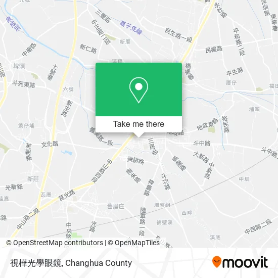 視樺光學眼鏡 map
