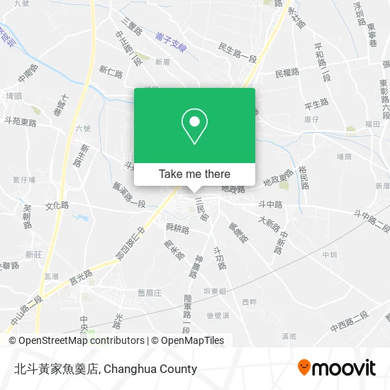 北斗黃家魚羹店 map