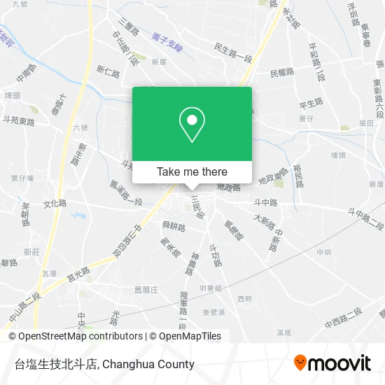 台塩生技北斗店地圖