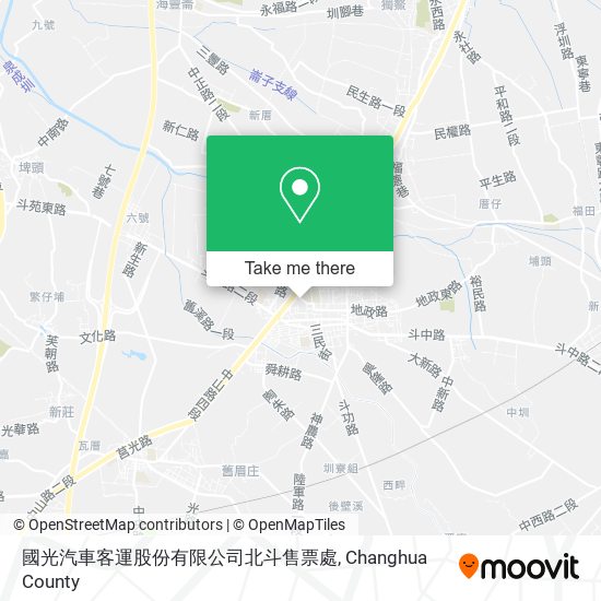 國光汽車客運股份有限公司北斗售票處 map