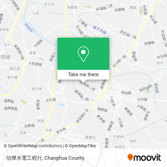 信燁水電工程行地圖
