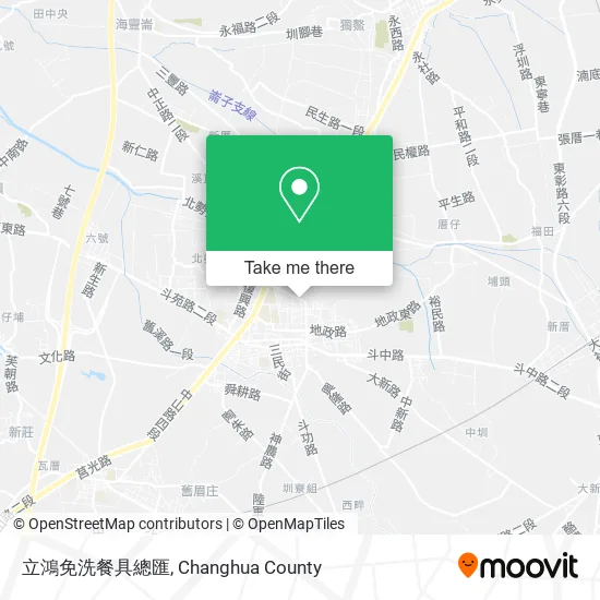 立鴻免洗餐具總匯 map
