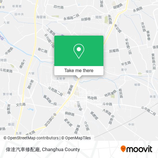 偉達汽車修配廠 map