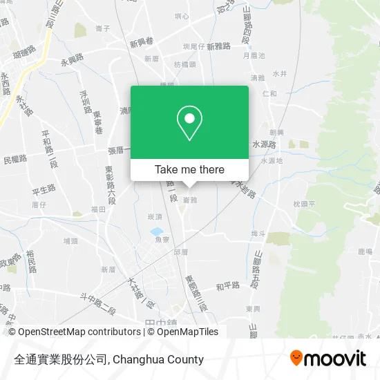 全通實業股份公司 map