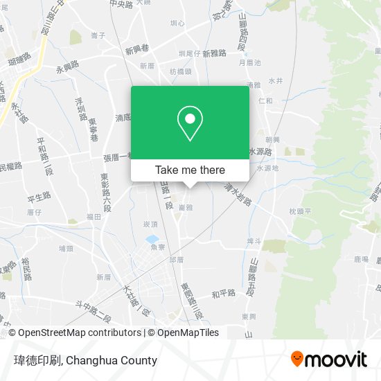 瑋德印刷地圖