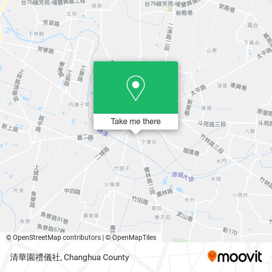 清華園禮儀社 map