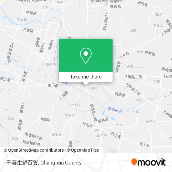 千喜生鮮百貨 map