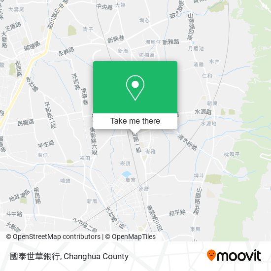 國泰世華銀行 map