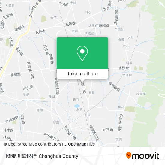 國泰世華銀行 map