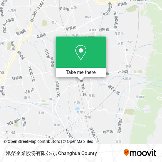 泓棨企業股份有限公司 map