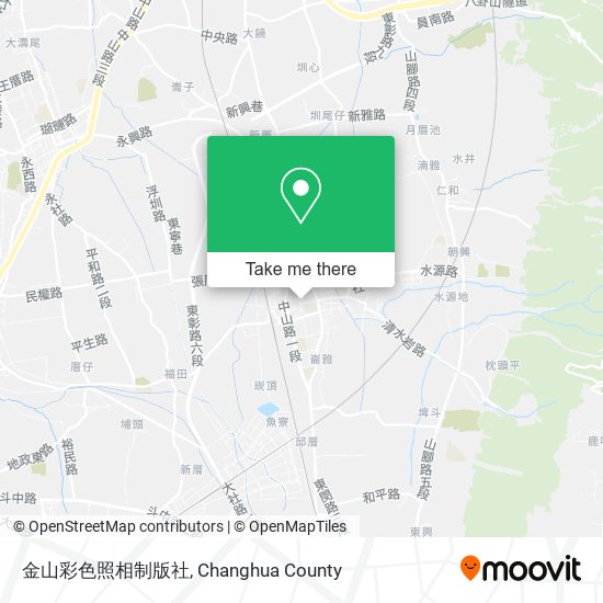 金山彩色照相制版社 map