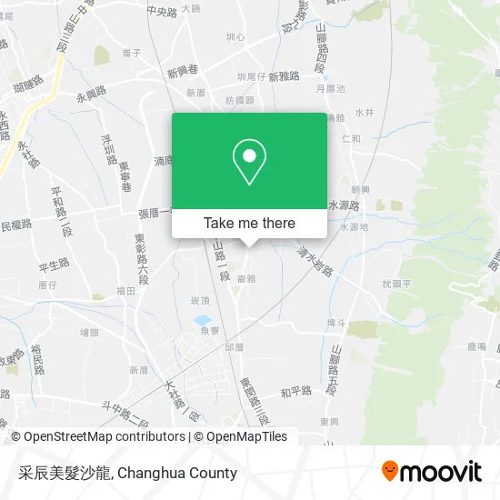 采辰美髮沙龍 map