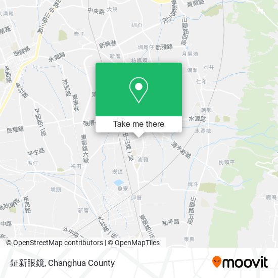 鉦新眼鏡地圖