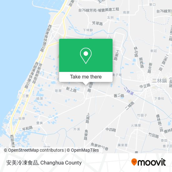 安美冷凍食品 map