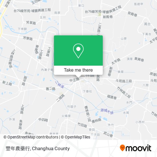 豐年農藥行 map