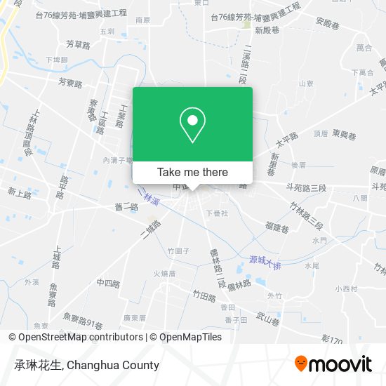 承琳花生地圖