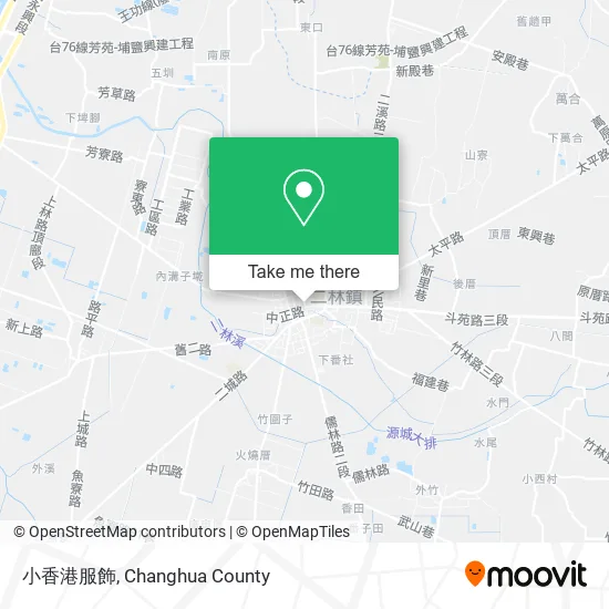 小香港服飾 map