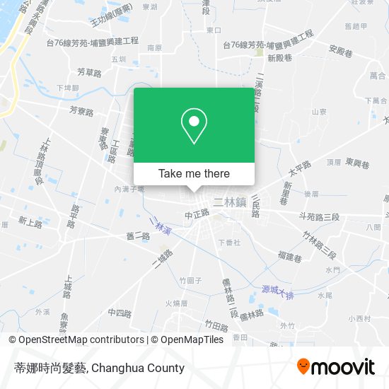 蒂娜時尚髮藝 map