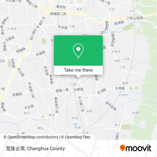 寬隆企業地圖