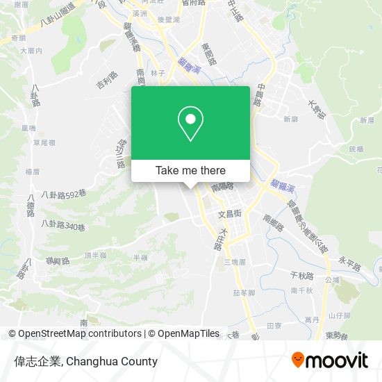 偉志企業 map