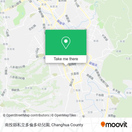 南投縣私立多倫多幼兒園地圖