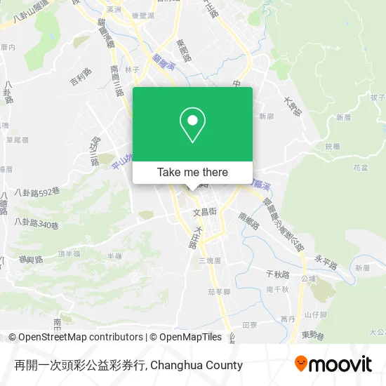 再開一次頭彩公益彩券行 map