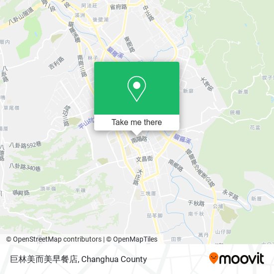 巨林美而美早餐店 map