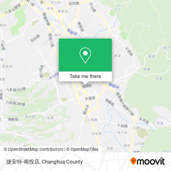 捷安特-南投店 map