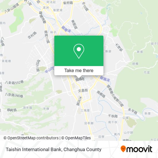 Taishin International Bank map