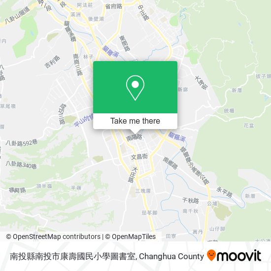 南投縣南投市康壽國民小學圖書室 map