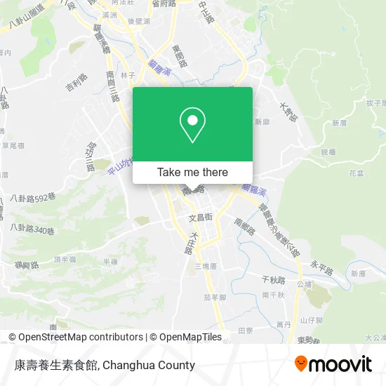 康壽養生素食館 map