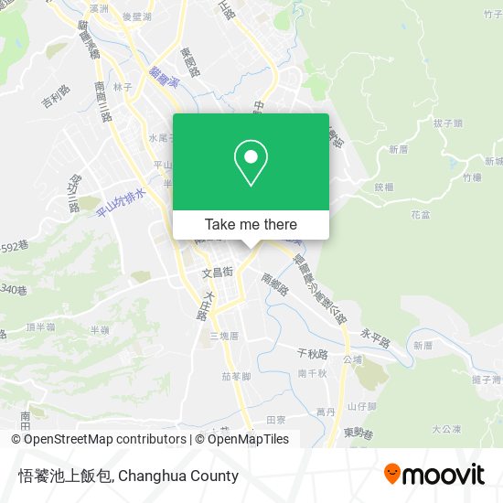 悟饕池上飯包 map