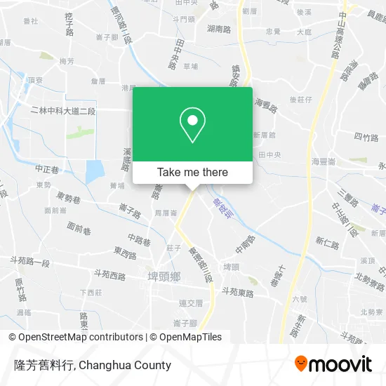 隆芳舊料行 map