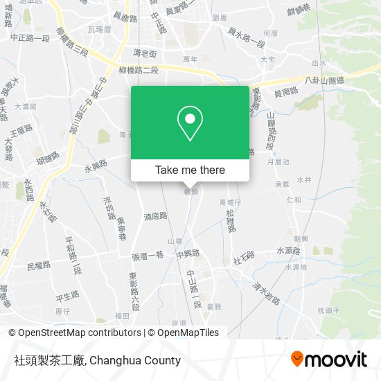 社頭製茶工廠 map