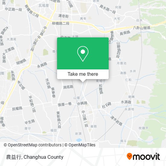 農益行 map