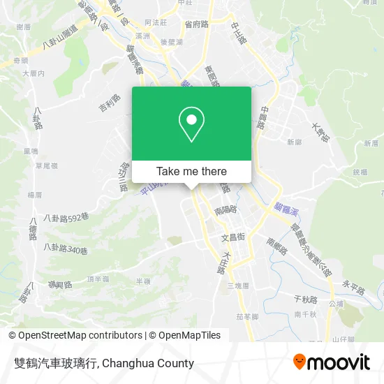 雙鶴汽車玻璃行 map