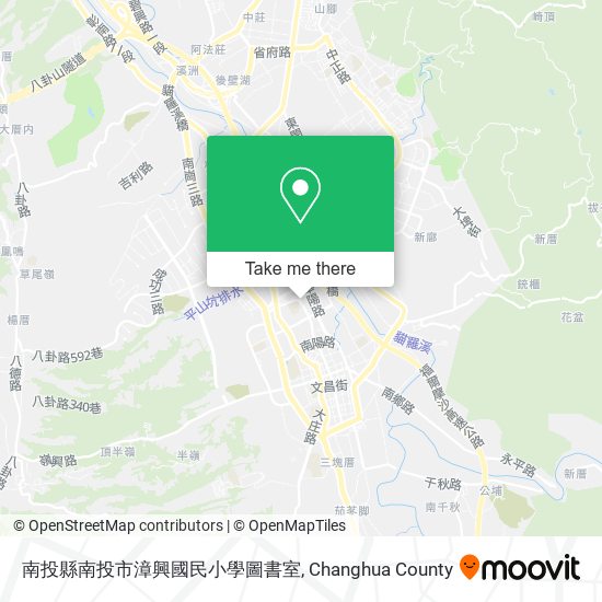 南投縣南投市漳興國民小學圖書室 map