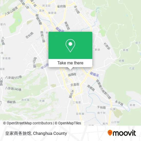 皇家商务旅馆地圖