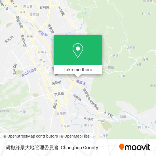 凱撒綠景大地管理委員會地圖