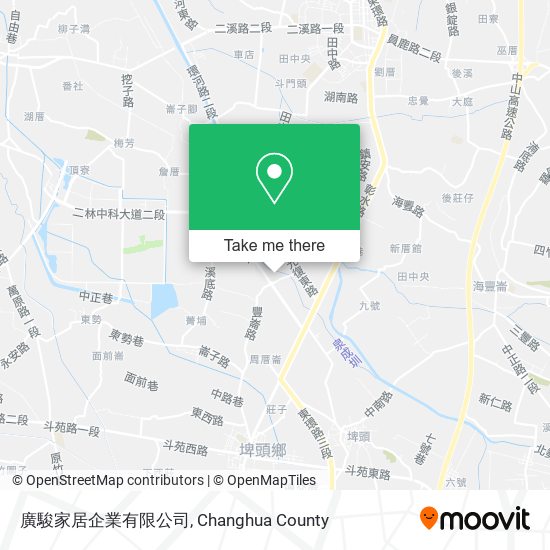廣駿家居企業有限公司地圖