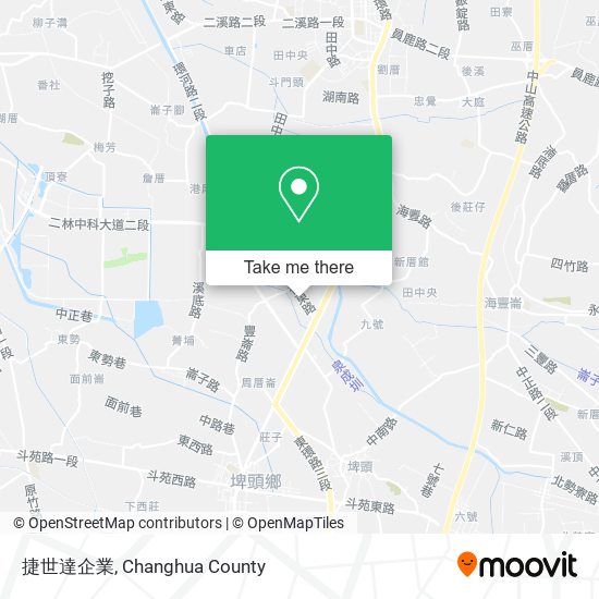 捷世達企業 map