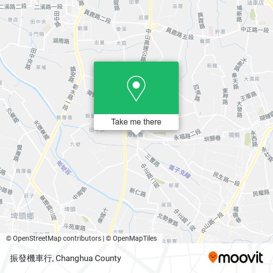 振發機車行地圖