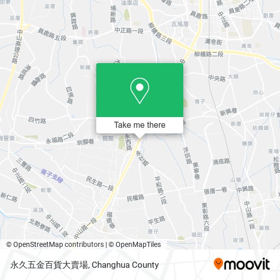 永久五金百貨大賣場 map