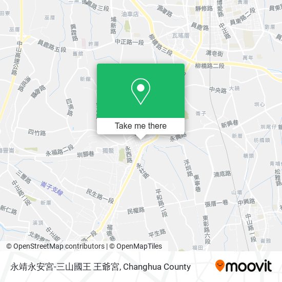 永靖永安宮-三山國王 王爺宮 map