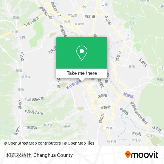 和嘉彩藝社 map
