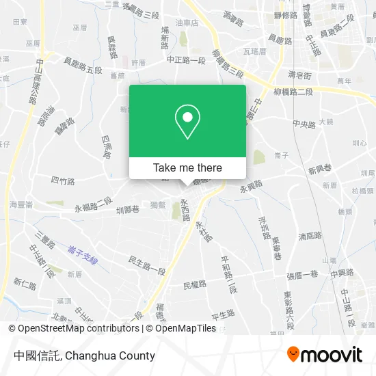 中國信託 map
