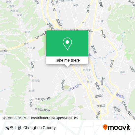 義成工廠 map