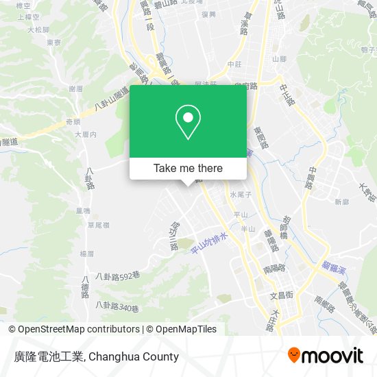廣隆電池工業地圖